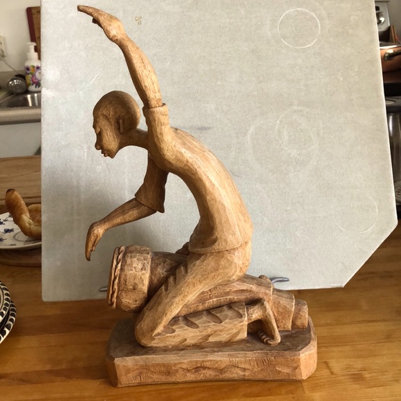 Other - Vintage handmade,woodcarved,skillfully crafted by Laratte.